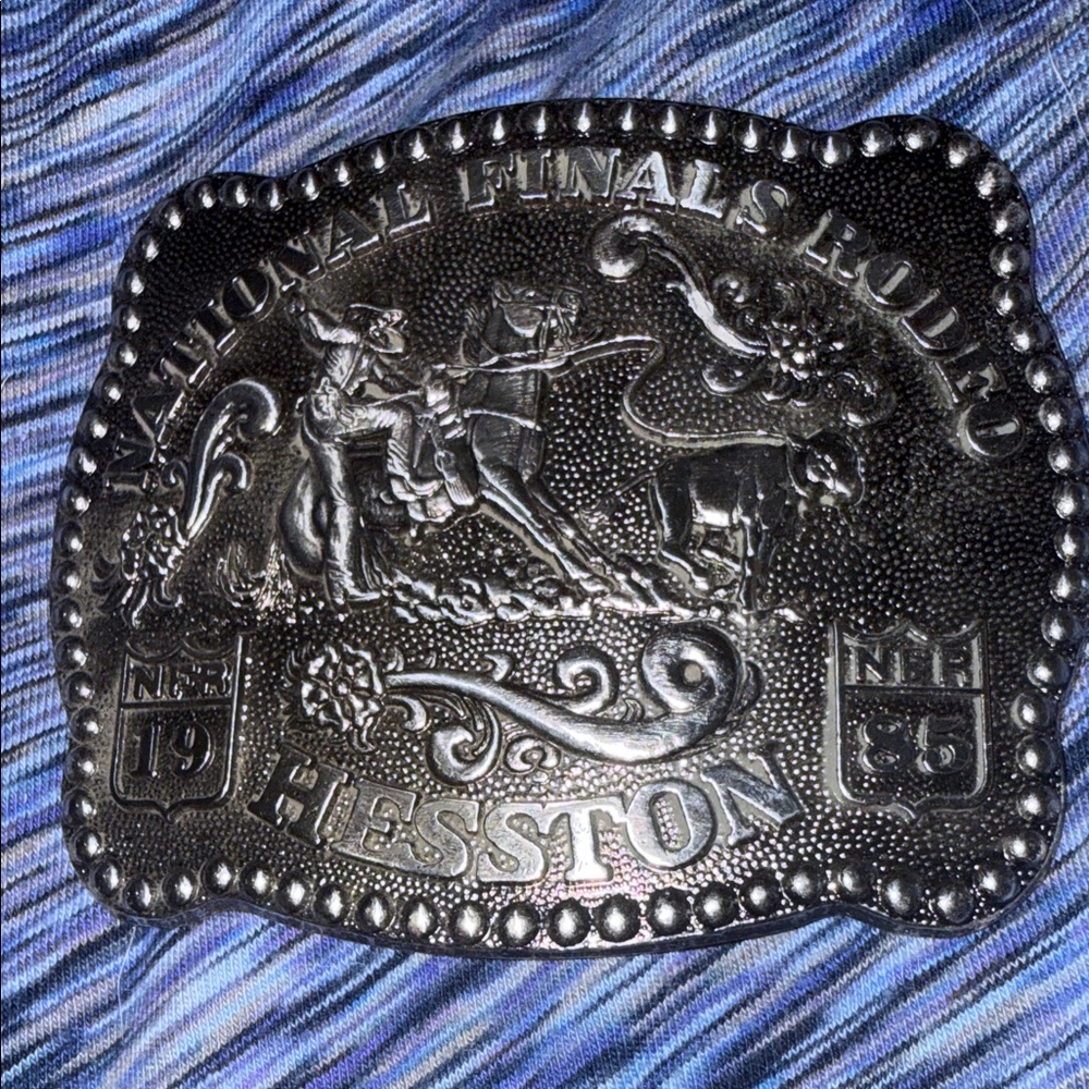 Hesston Rodeo Belt Buckle